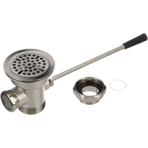 (image for) T&S Brass B-3960 WASTE DRAIN - 3" SINK OPENING, LEVER